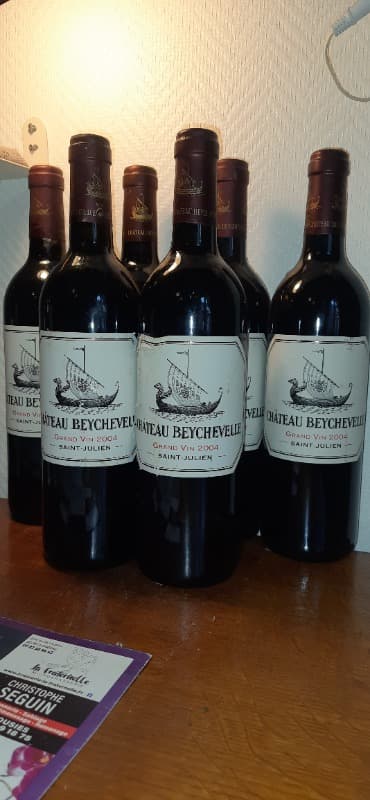 6 x Château Beychevelle, Saint-Julien, 2004
