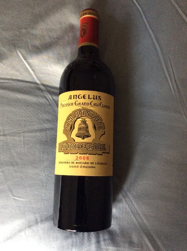 1 er cru classe, Angelus, Saint-Émilion Grand Cru, 2008