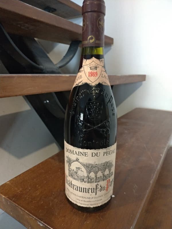 Châteauneuf-du-Pape, cuvée Laurence, Pegaü, 1989