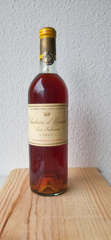 Château d'Yquem, Sauternes, 1967