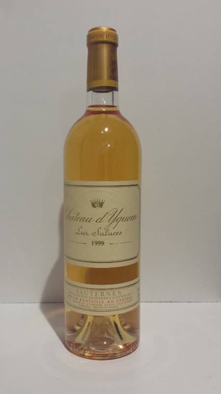 Lur Saluces, Château d'Yquem, Sauternes, 1999