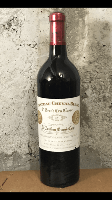 Château Cheval blanc, Saint-Émilion, 2001