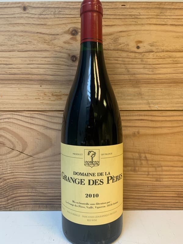 Grange des pères, Vin de Pays de l'Hérault, 2010
