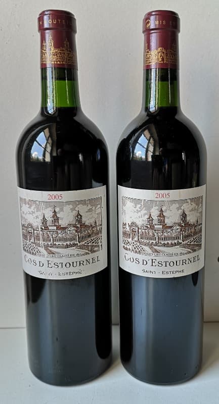 2 x Cos d'Estournel, Saint-Estèphe, 2005