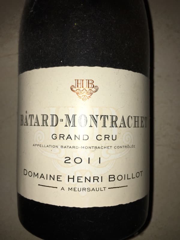 6 x Bâtard-Montrachet, Henri Boillot, 2011
