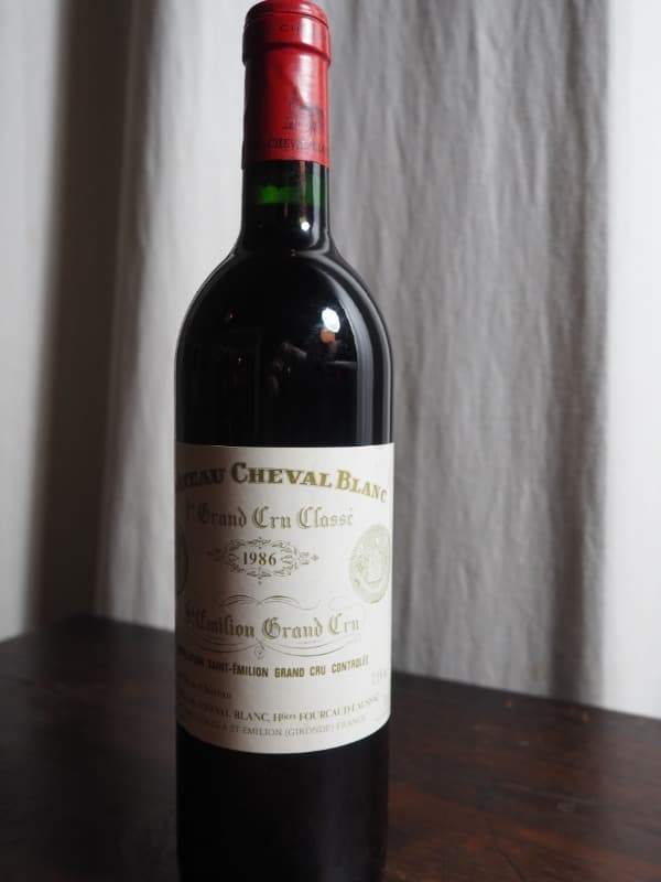 Château Cheval Blanc, Saint-Émilion, 1986