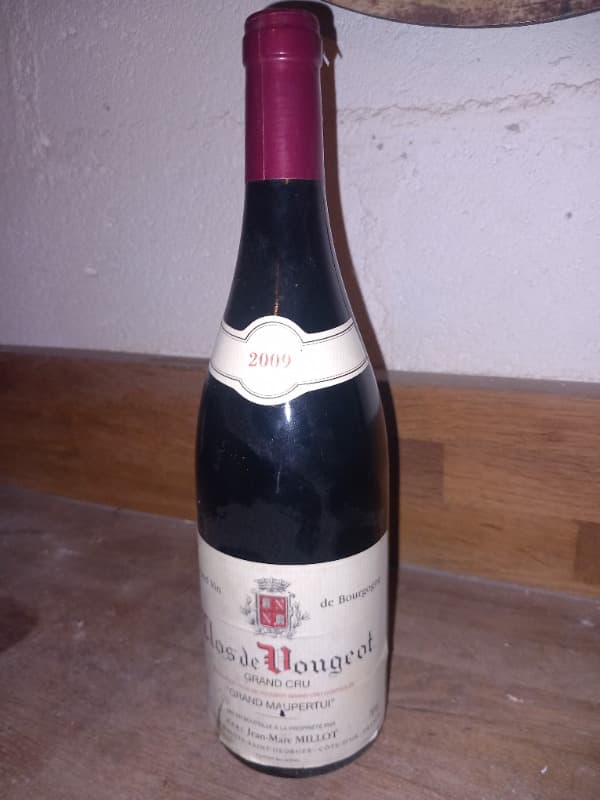 Clos de Vougeot, Grand Maupertui, Jean-Marc Millot, 2009