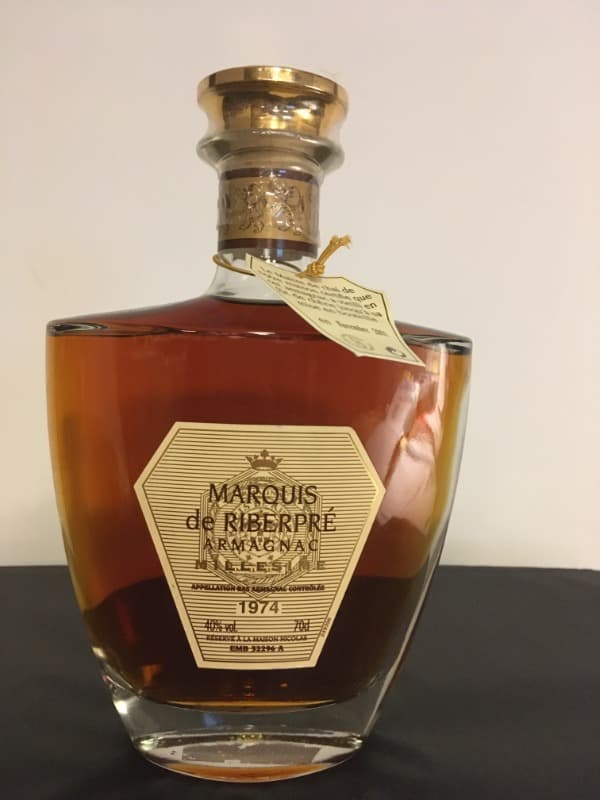 marquis de Riberpré, Armagnac, 1974