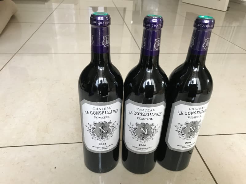 3 x CHATEAU LA CONSEILLANTE, Pomerol, 2004