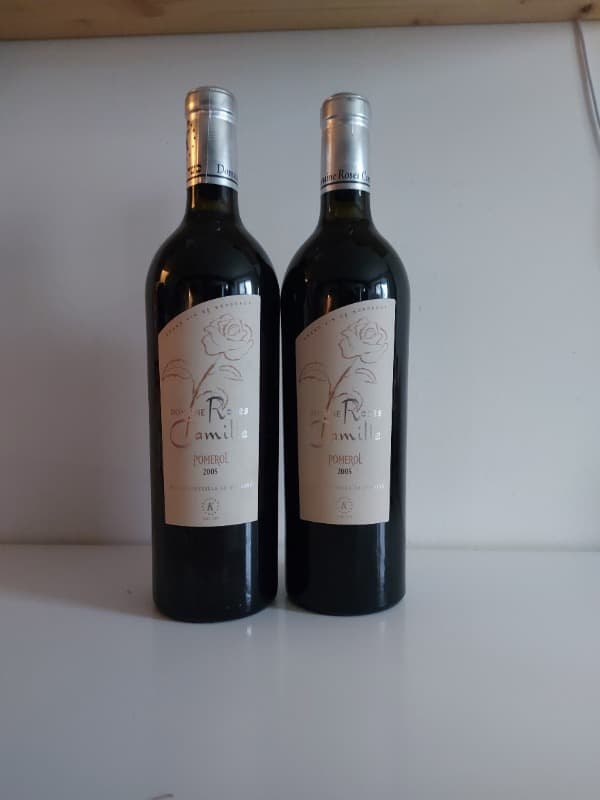 2 x Domaine Roses Camille, Pomerol, 2005