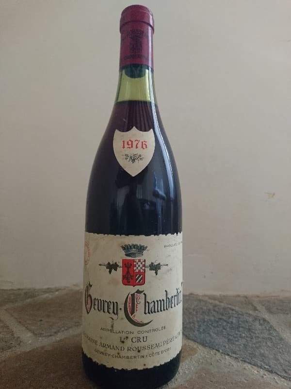 Gevrey-Chambertin, 1er Cru, Armand Rousseau, 1978