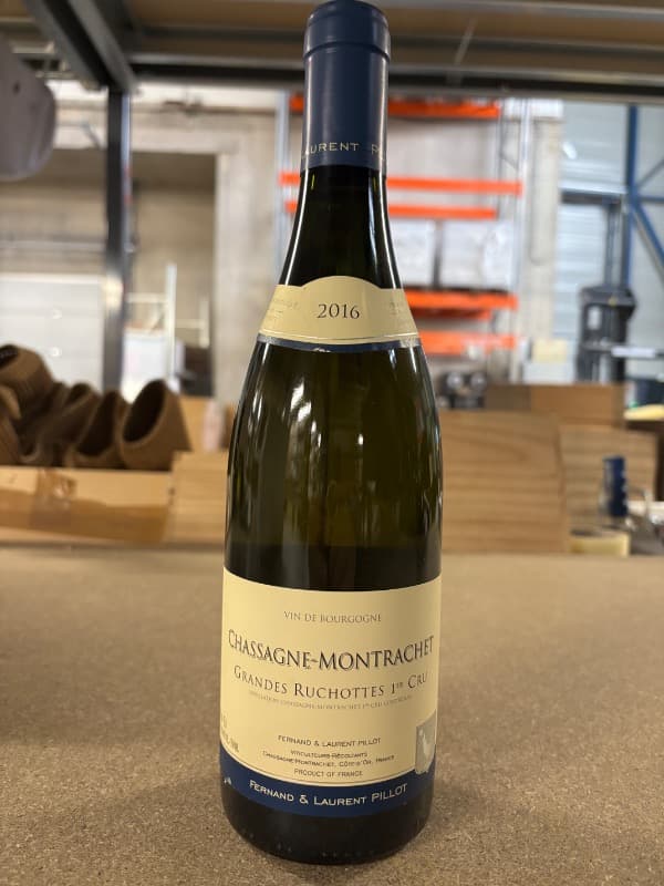 Chassagne-Montrachet, 1er Cru - Les Grandes Ruchottes, Fernand et Laurent Pillot, 2016