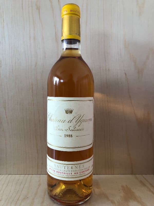 Chateau d’Yquem, Sauternes, 1988