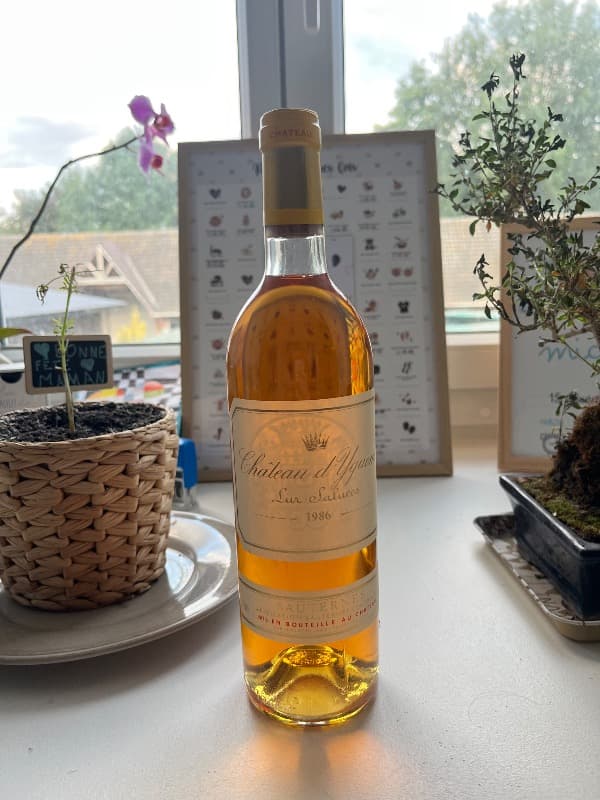 Château d’Yquem, Sauternes, 1986