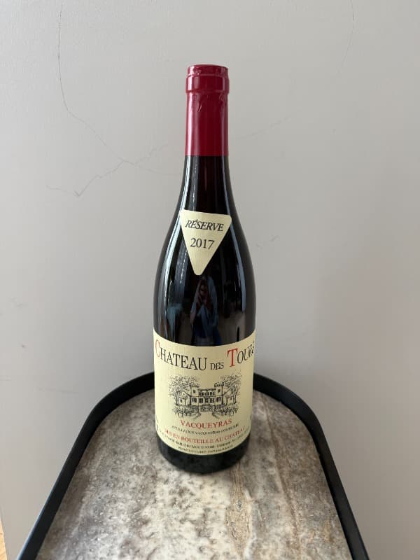 Vacqueyras, château des Tours, 2017