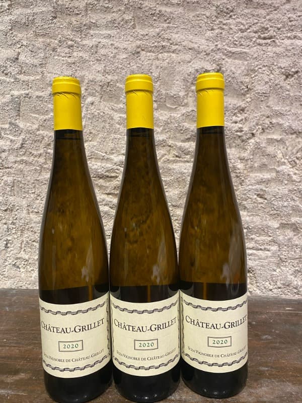 3 x Château-Grillet, château Neyret-Gachet, 2020