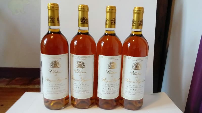 4 x Rayne Vigneau, Sauternes, 1997