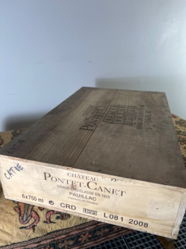 CBO/OWC6 x château Pontet-Canet, Pauillac, 2008