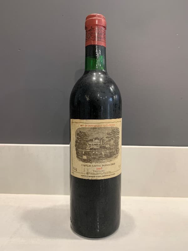 Château Lafite Rothschild, Pauillac, 1980