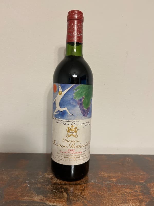 Château Mouton Rothschild, Pauillac, 1982
