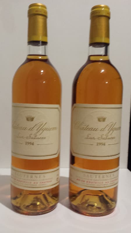 2 x Lur-Saluces, Château d'Yquem, Sauternes, 1994