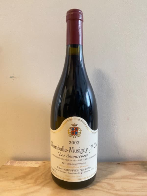 Chambolle-Musigny, 1er Cru Les Amoureuses, Robert Groffier Père et Fils, 2002
