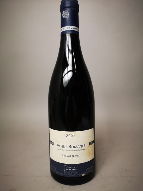 Vosne-Romanée, Les Barreaux, Domaine Anne Gros, 2001