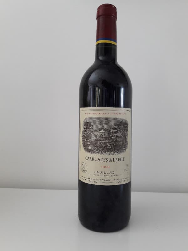 Carruades, Château Lafite Rothschild, Pauillac, 1999