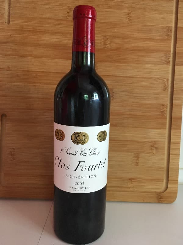 Clos Fourtet, Saint-Émilion, 2003
