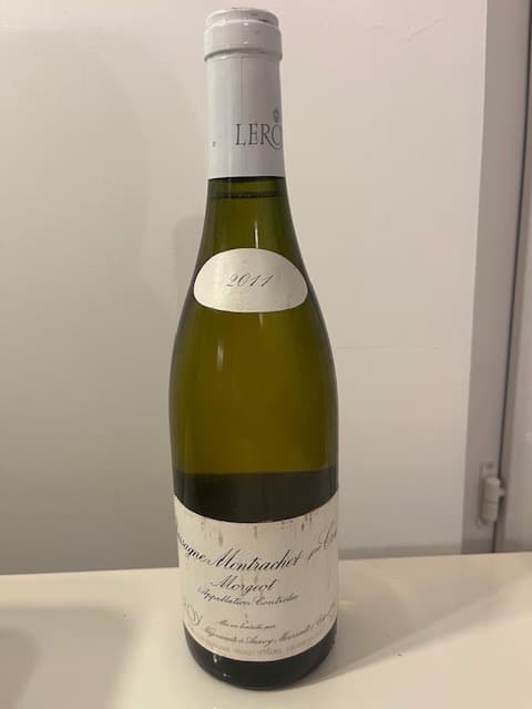 Chassagne-Montrachet, 1er Cru Morgeot, Domaine Leroy, 2011