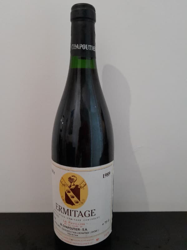Ermitage, Le Pavillon, Chapoutier, 1989