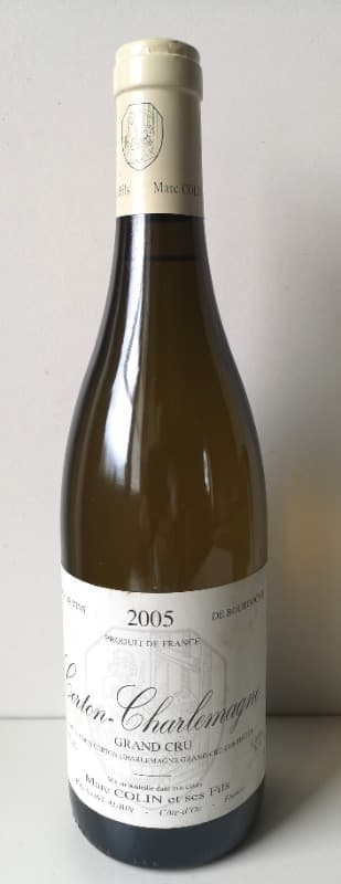 Corton-Charlemagne, Grand cru, Marc Colin et Fils, 2005