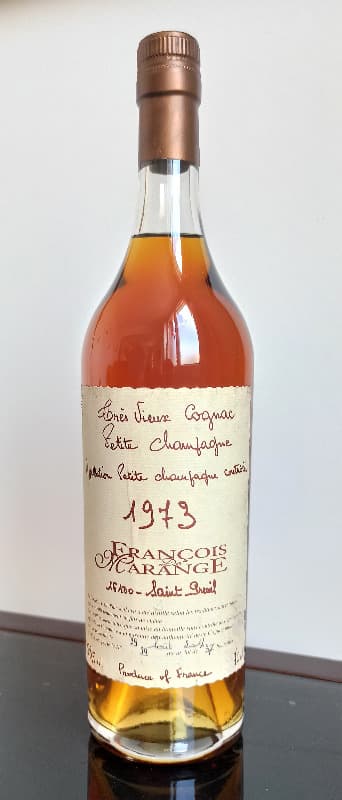 Très vieux Cognac, François de Marange, Cognac, 1973