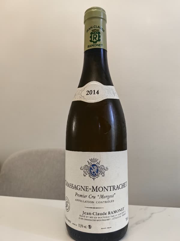 Chassagne-Montrachet, 1er Cru Morgeot, Domaine Ramonet, 2014