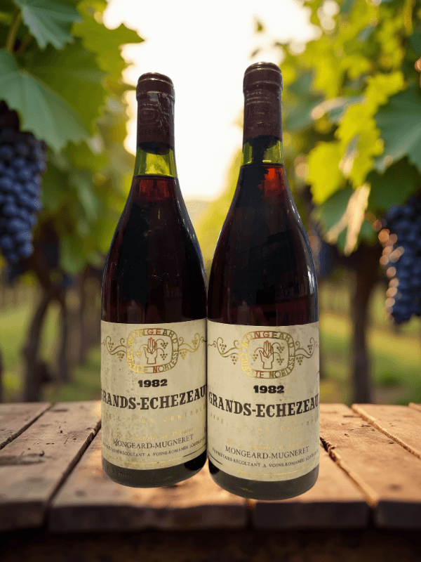 2 x Grands-Echézeaux, Domaine Mongeard Mugneret, 1982