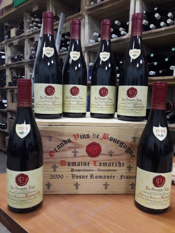 6 x Vosne-Romanée, La Grande Rue Grand Cru Monopole, Domaine François Lamarche, 2008