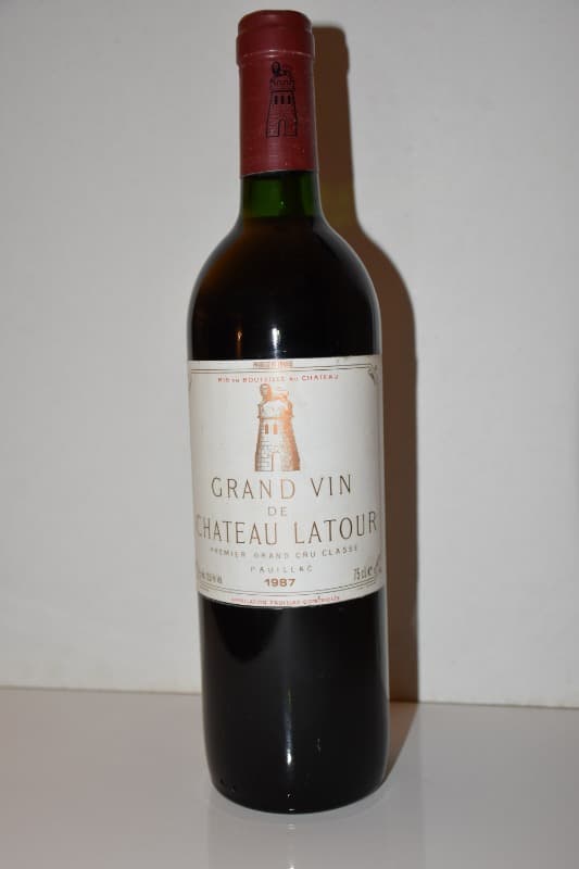 Grand Vin de Château Latour, Pauillac, 1987