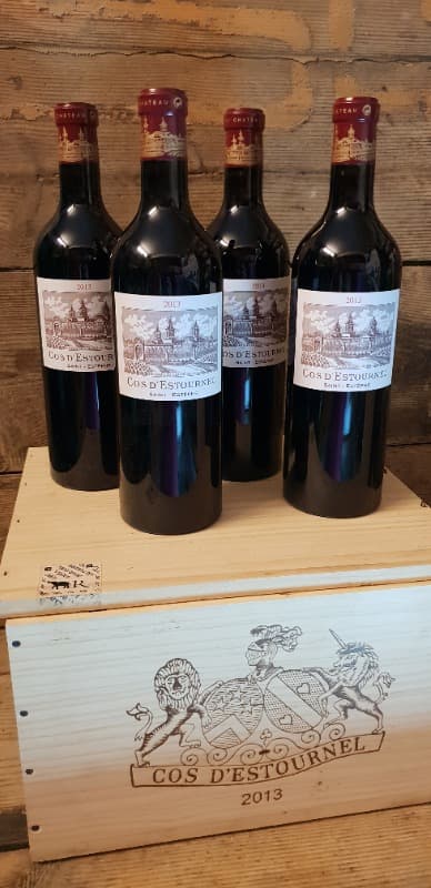 4 x Cos d'Estournel, Saint-Estèphe, 2013