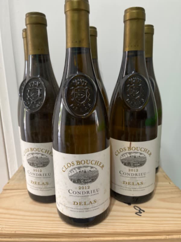 6 x Condrieu, Clos Boucher, Delas, 2012