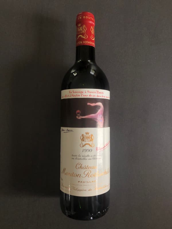 Château Mouton Rothschild, Pauillac, 1990