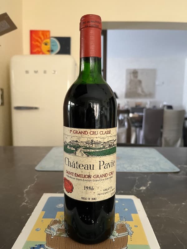 Château Pavie, Saint-Émilion Grand Cru, 1986