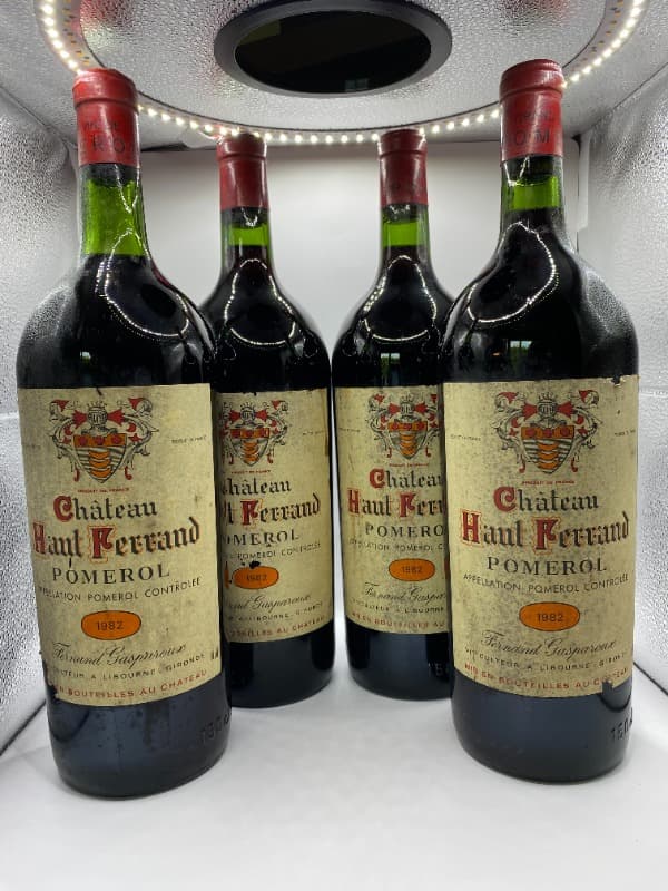 4 x Château Haut Ferrand, Pomerol, 1982