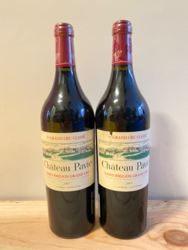 2 x Château Pavie, Saint-Émilion Grand Cru, 2007