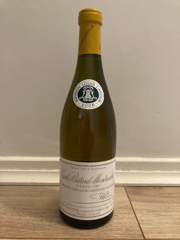 Criots-Bâtard-Montrachet, Grand cru, Louis Latour, 2006