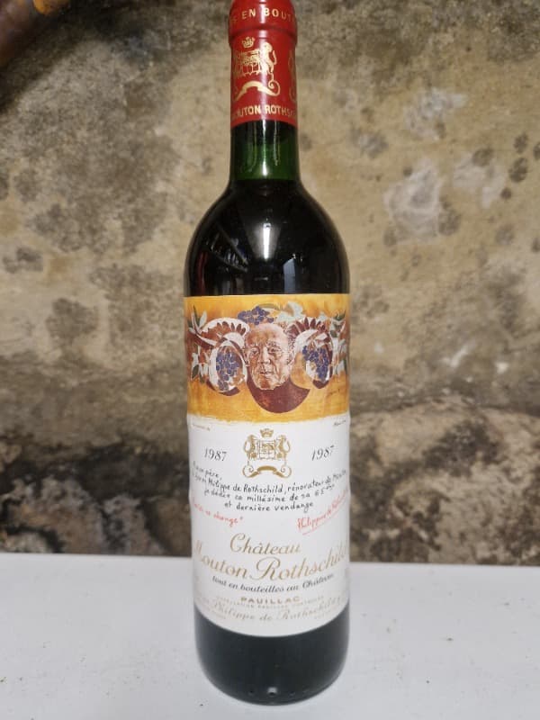 Château Mouton Rothschild, Pauillac, 1987