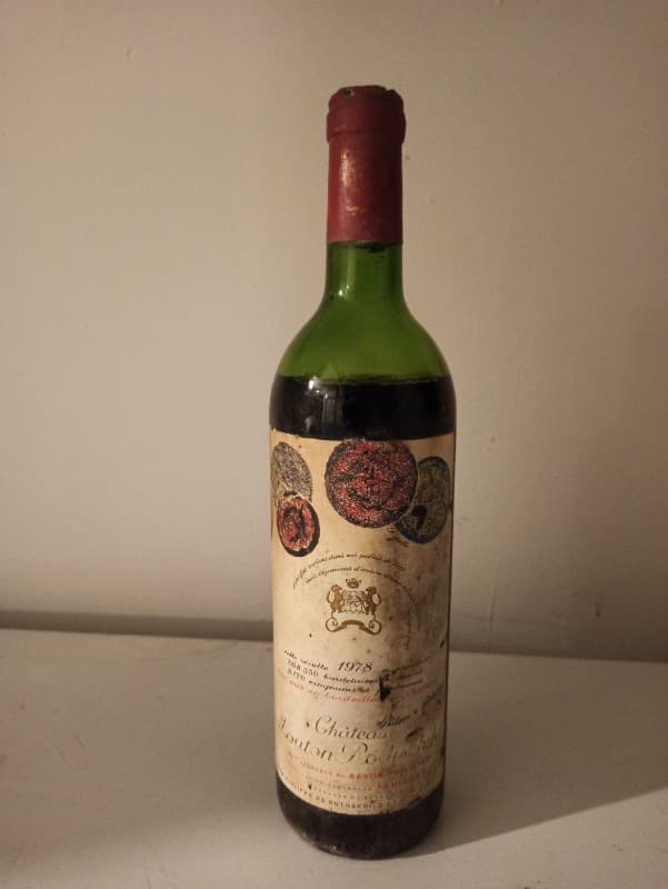 Château Mouton Rothschild, Pauillac, 1978