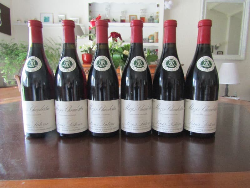 6 x Mazis-Chambertin, Louis Latour, 1985