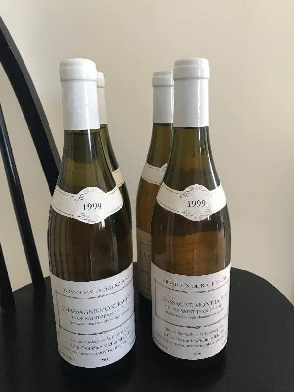 4 x Chassagne-Montrachet, Michel Niellon, 1999
