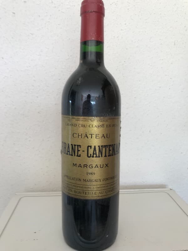 Château Brane Cantenac, Margaux, 1989