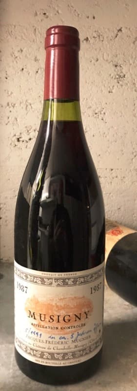 Musigny, Jacques Frédéric Mugnier, 1987